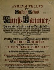 Tapa de Aureum vellus, oder Guldin Schatz und Kunst-Kammer ...