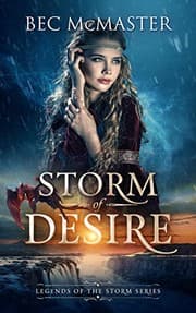 Tapa de Storm of Desire: Dragon Shifter Romance (Legends of the Storm Book 2)