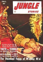 Tapa de Jungle Stories - Fall/47: Adventure House Presents: