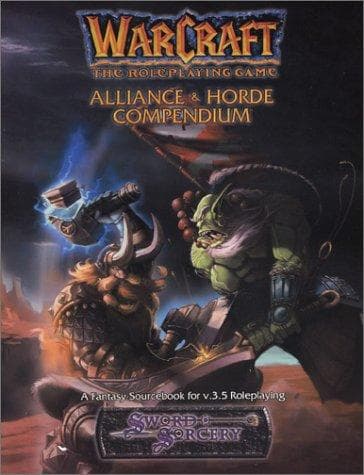 Tapa de Warcraft, the roleplaying game