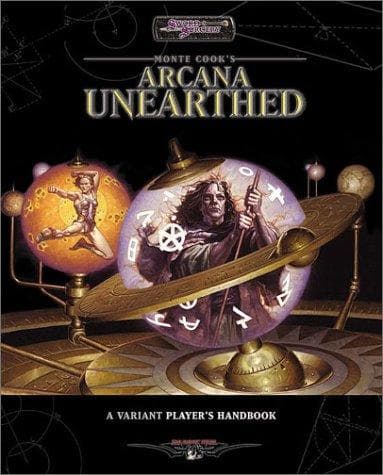 Tapa de Monte Cook's Arcana unearthed
