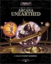 Tapa de Monte Cook's Arcana unearthed