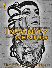 Tapa de The Poet's Haven Digest: The Distance Between Insanity and Genius