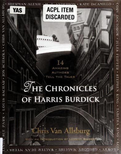 Tapa de The Chronicles of Harris Burdick