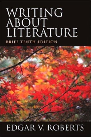 Tapa de Writing about literature