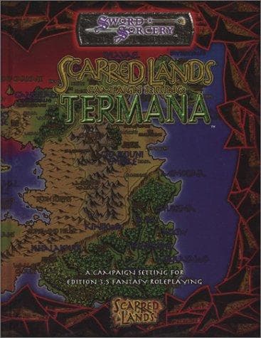 Tapa de Scarred Lands Campaign Setting