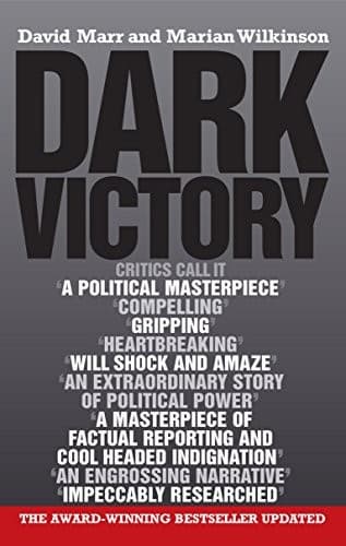 Tapa de Dark Victory