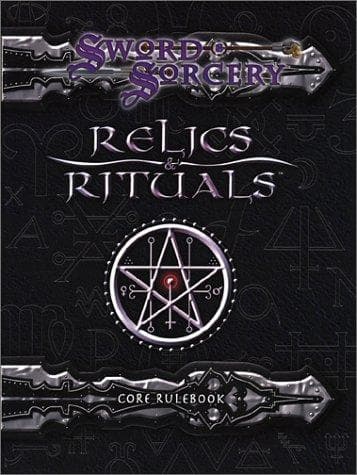 Tapa de Relics & rituals : core rulebook