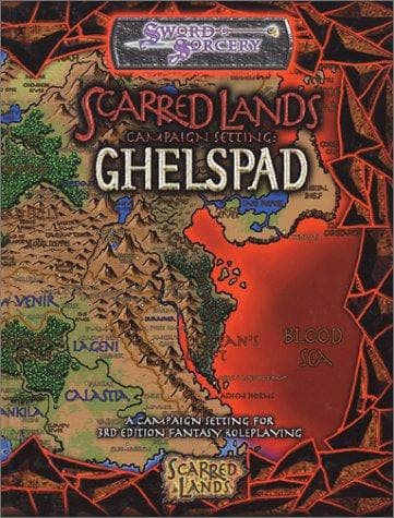 Tapa de Scarred Lands Campaign Setting