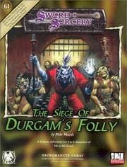 Tapa de The Siege of Durgam's Folly (Sword Sorcery)