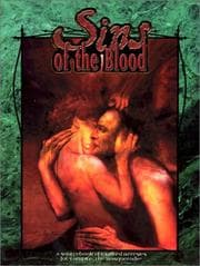 Tapa de Sins of the Blood (Sourcebook Vampire the Masquerade) (Vampire: The Masquerade Novels)