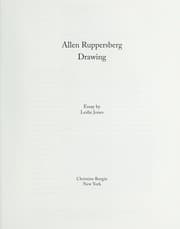 Tapa de Allen Ruppersberg