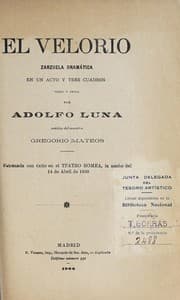 Tapa de El velorio