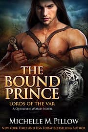 Tapa de The Bound Prince: A Qurilixen World Novel (Lords of the Var Book 3)