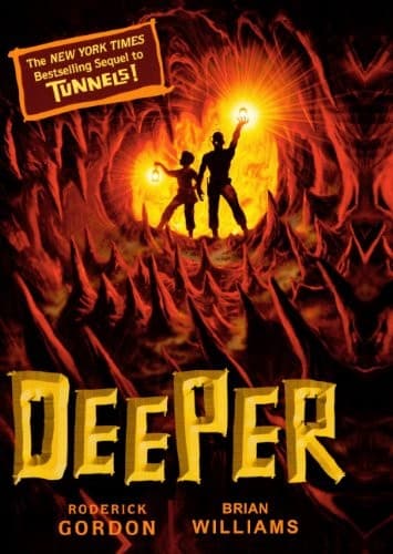 Tapa de Deeper (Turtleback School & Library Binding Edition) (Tunnels Books (Prebound))