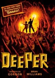 Tapa de Deeper (Turtleback School & Library Binding Edition) (Tunnels Books (Prebound))