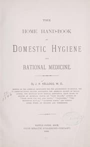 Tapa de The home hand-book of domestic hygiene and rational medicine