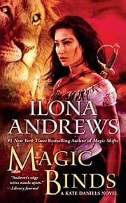 Tapa de Magic Binds (Kate Daniels)