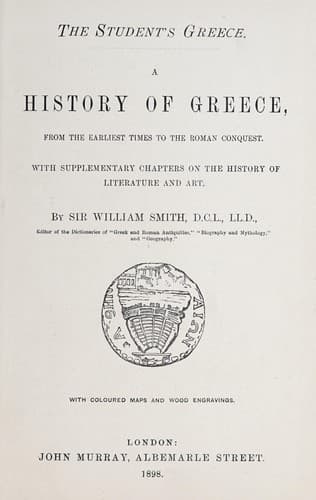 Tapa de The student's Greece
