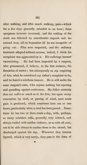 Tapa de Observations on strictures of the rectum and other affections which diminish the capacity of that intestine