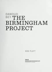 Tapa de Dawoud Bey