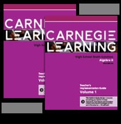 Tapa de Carnegie Learning High school math solution. Algebra II