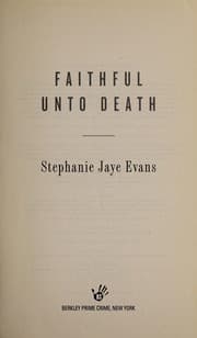 Tapa de Faithful unto death