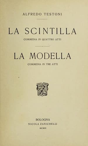 Tapa de La scintilla