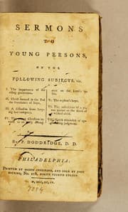 Tapa de Sermons to young persons