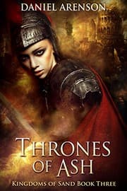 Tapa de Thrones of Ash (Kingdoms of Sand Book 3)