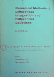 Tapa de Numerical methods