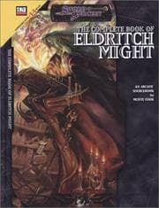 Tapa de The Complete Book of Eldritch Might