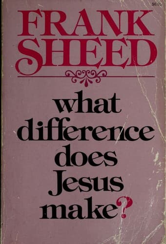 Tapa de What difference does Jesus make?