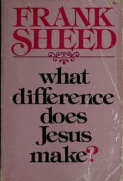 Tapa de What difference does Jesus make?