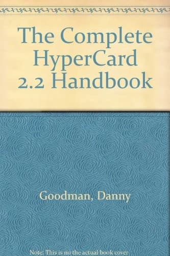 Tapa de The complete HyperCard 2.2 handbook