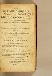 Tapa de The rise and progress of religion in the soul