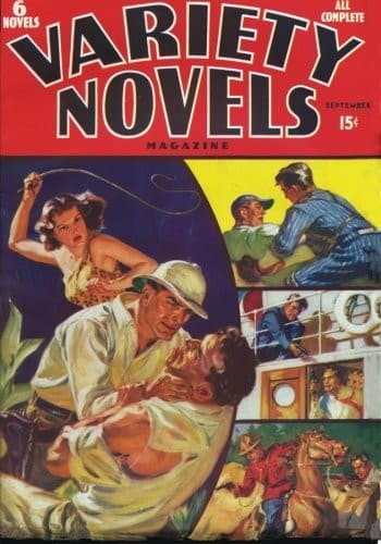 Tapa de Variety Novels Magazine - 09/38: Adventure House Presents: