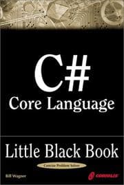 Tapa de C# Core Language Little Black Book