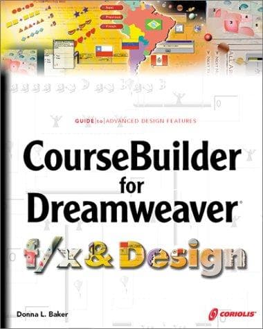 Tapa de CourseBuilder for Dreamweaver f/x & Design