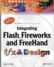 Tapa de Integrating Flash, Fireworks, and FreeHand f/x & Design