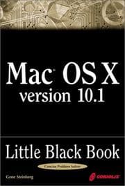 Tapa de Mac OS X version 10.1 little black book