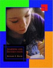 Tapa de Learning and Instruction