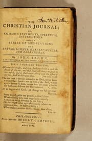 Tapa de The Christian journal
