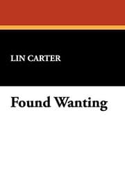 Tapa de Found Wanting