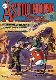 Tapa de Astounding Stories of Super-Science, Vol. 1, No. 1 (January, 1930)