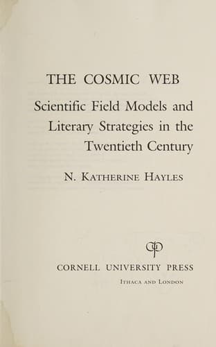 Tapa de The cosmic web