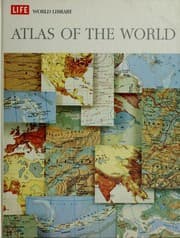 Tapa de Atlas of the world