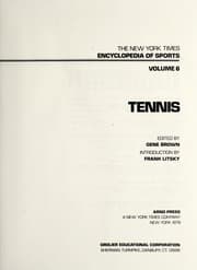 Tapa de Tennis