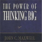 Tapa de The Power of Thinking Big