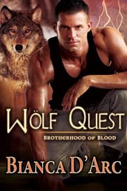 Tapa de Wolf Quest (Brotherhood of Blood Book 7)